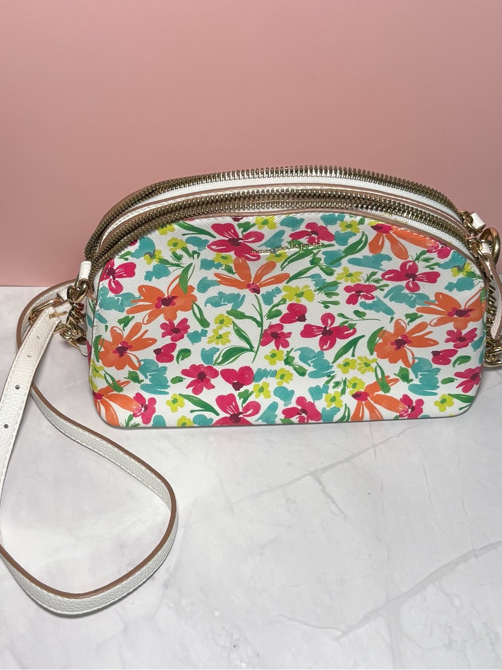🌼 Nanette Lepore Floral Print Crossbody Bag